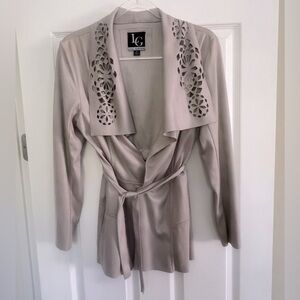 Beige / Grey ❤️ Jacketwith Cutout Design